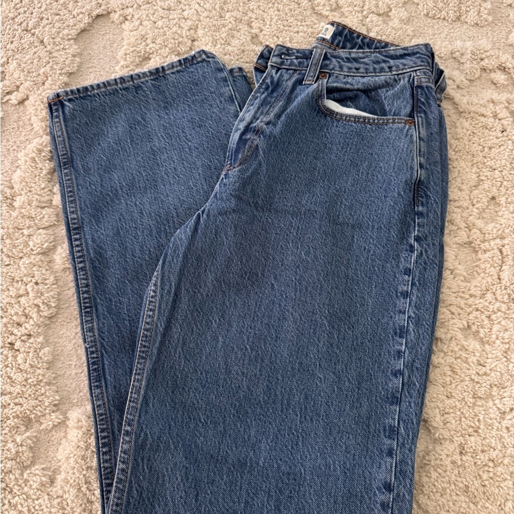 A&F Classic Blue Denim Jeans